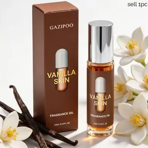 10 Ml Vanilla Skin Pheromone Oil for Women - Languorous Eau De Toilette, Ball Type Fine Fragrance Oil, Ideal Gift for Special Occasions