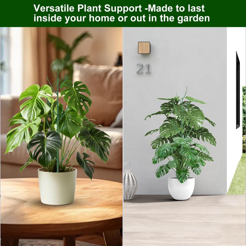 Stackable Monstera Plant Support: Garden Stakes for Climbing Plants Stem Support – Durable Plant Accessories for Indoor Outdoor Potted Plants, Pothos, Vine, Flower