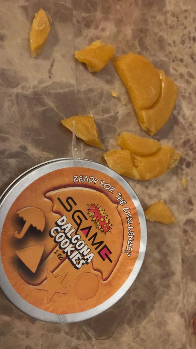 Item: SNACK'D SGame Dalgona Cookie 2 Tins - 2 Cookies