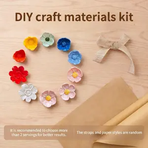 Resin Simulation Flower Small Statue Kit, Handmade Bouquet Accessory, Holiday Gift for Mothers, Wives, Girlfriends