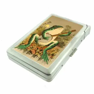 Banjo Frog Metal Case with Built in Lighter