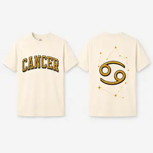 Cosmic Legacy Unisex Zodiac Constellation T-Shirt – Astrology Horoscope Graphic Tee – Streetwear Shirt -Back To School– Birthday Gift
