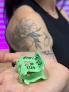 Bread Tag Hair Clip