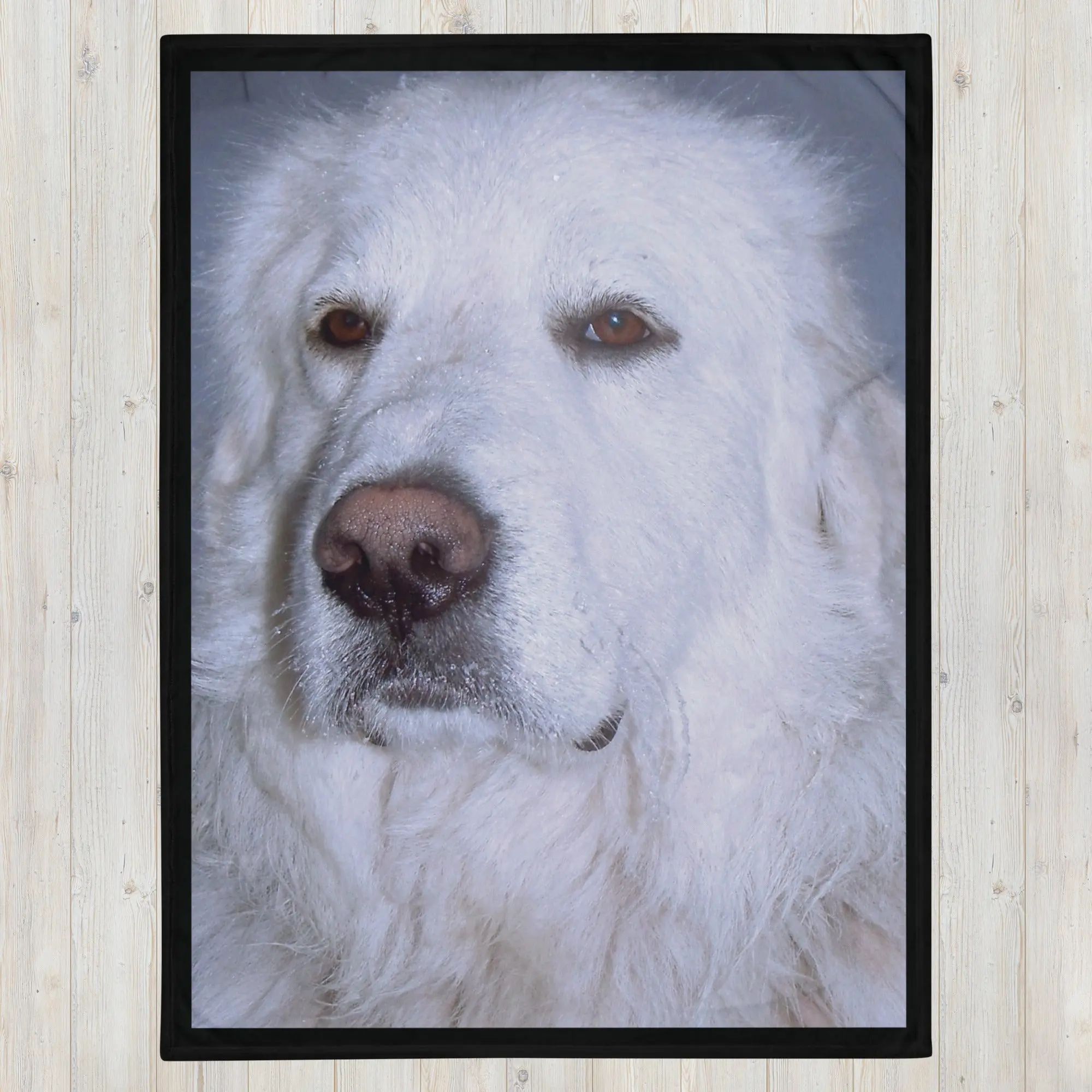 Great Pyrenees Throw Blanket