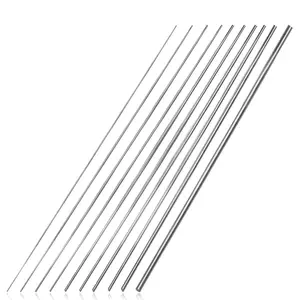 156pcs 40cm Length Straight Stainless Steel Spring Wire Assortment Kit, 13 Different Full Hard Steel Wire Diameter 0.2mm 0.3mm 0.4mm 0.5mm 0.6mm 0.8mm 1mm 1.2mm 1.4mm 1.6mm 1.8mm 2mm 3mm