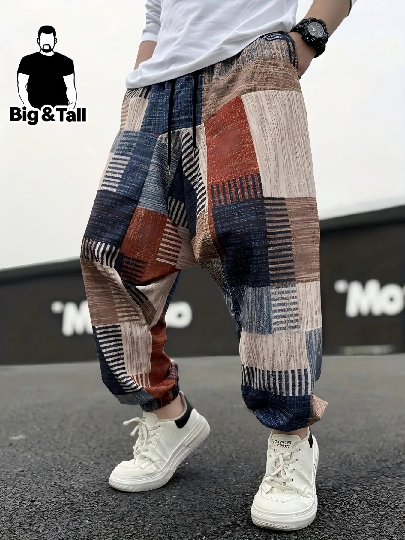 Plus Size Men's Casual Clothing, Comfortable and Stylish Everyday Wear, Perfect for Relaxation and Leisure Activities, Pants, All Season Trousers, Casual Comfy Fashion