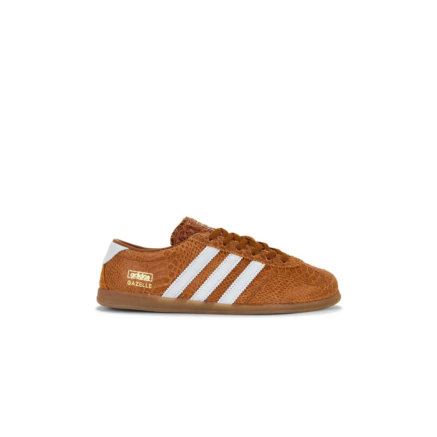 adidas Originals Gazelle Lo Pro Sneaker in Dusky Bronze, Crystal Sky & Gum 5 adidas Originals Gazelle Lo Pro Sneaker in Dusky Bronze, Crystal Sky & Gum 5