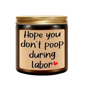 Fairy's Gift New Mom Floral Candle for Women, Funny Baby Shower, Pregnancy Gifts for First Time Mom, Pregnant Women Wife Friend, Maternity, Mothers Christmas, Pregnancy Gifts for Expecting Mommy, Mama to Be, Home Fragrance Decor