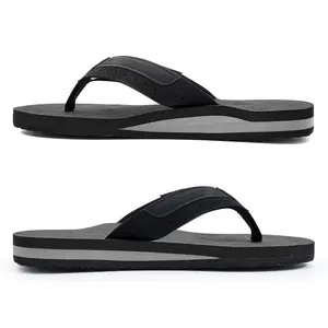 Men's Flip Flops Thong Leather Sandals With Arch Support,Summer Beach Sandals for men,Non-Slip Men's Thong Sandals Slides Footwear Boy Walking Shoes Sandals Men