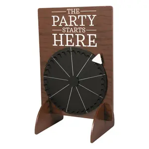 Chalkboard Wedding Spinner Wheel