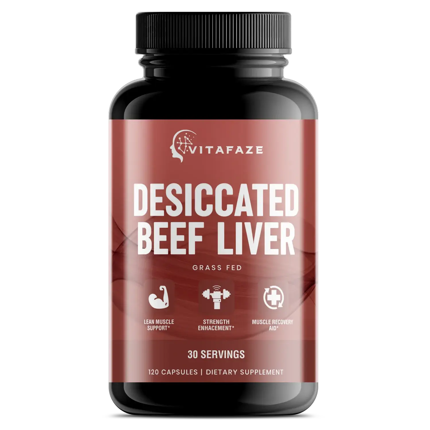 Grass Fed Desiccated Beef Liver Capsules – Pasture Raised - Organ Health Support | Daily Health Supplement