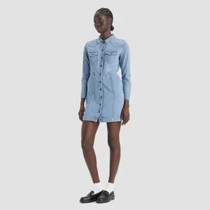Levi's Women's Long Sleeve Flynn Western Dress