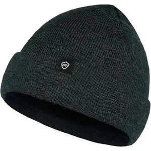 Waterproof Beanie for Men & n, Windproof Thermal Winter Hat with Fleece Liner, Cuffed Knit Cap for Cold Weather