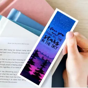 Hand Painted Watercolor Bookmarks