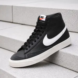 Nike Blazer Mid 77 Vintage Black Sail BQ6806-002 Men's Fashion Sneaker New
