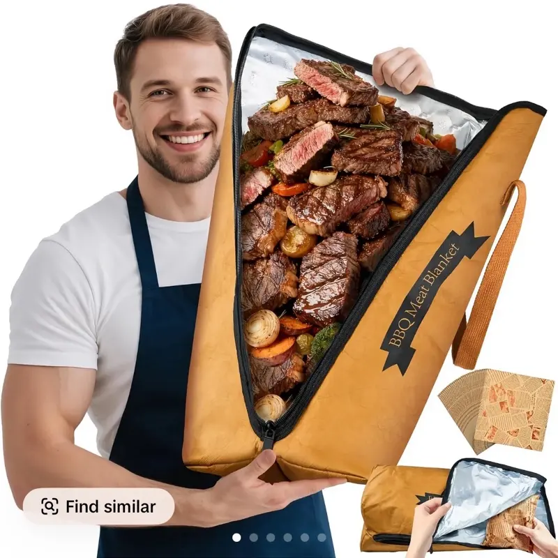 Havenity BBQ Blanket for Resting Meat, 21" BBQ Meat Blanket Insulation Bag.