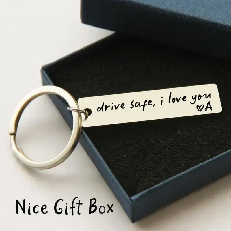 Beautiful accessory pleasing keychain Driving Safe Keychain Gift, Engraved 'I Love You' Stainless Steel Keyring for Husband, Boyfriend, Brother, or New Driver - Personalized Beautiful accessory pleasing keychain Driving Safe Keychain Gift, Engraved 'I Love You' Stainless Steel Keyring for Husband, Boyfriend, Brother, or New Driver - Personalized
