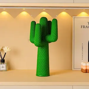 Cactus Decorative Piece, Modern Home Décor, No Watering Needed, Vibrant Visual Appeal, Perfect for Desk, Bookshelf, Office