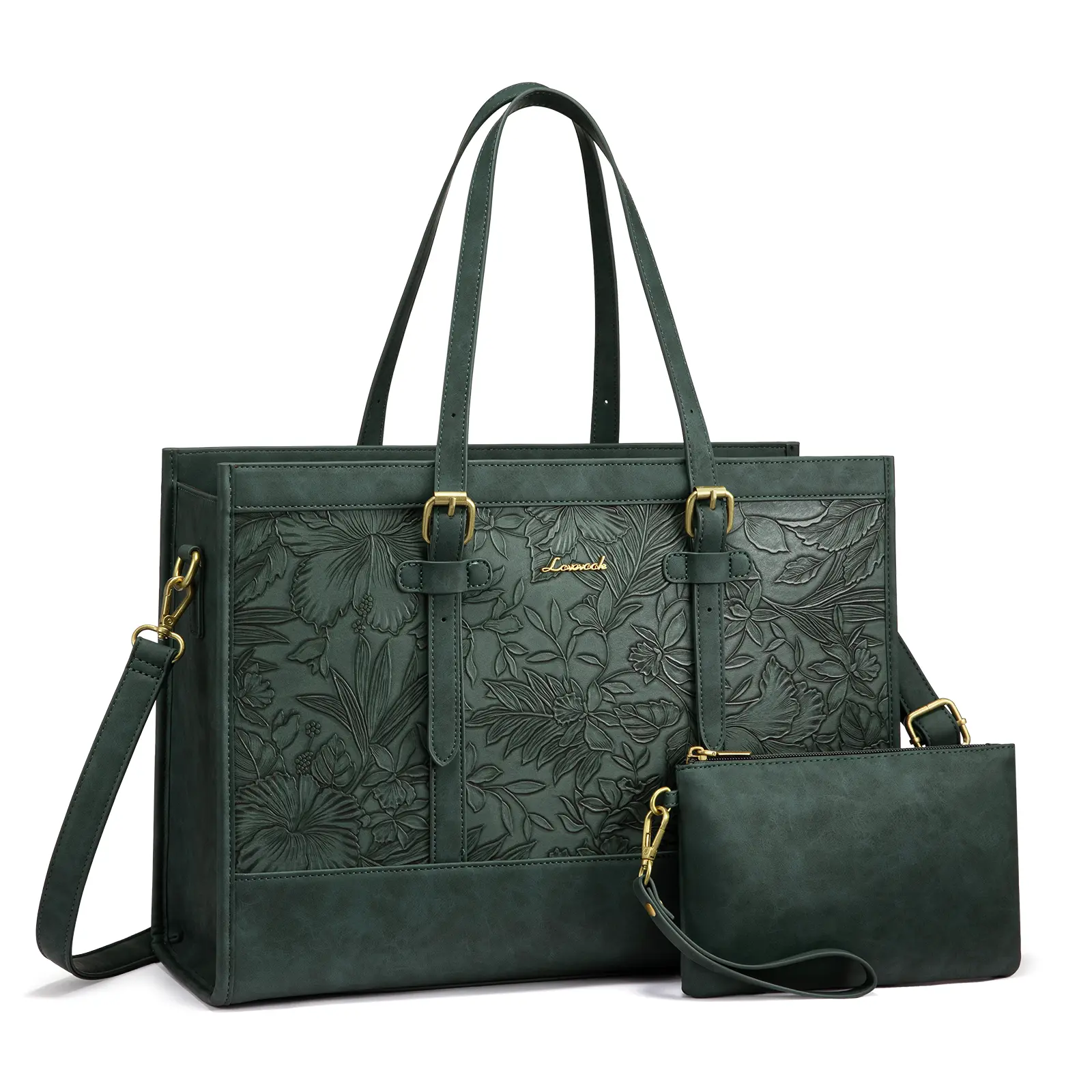 Green Embossed (Full PU Leather)