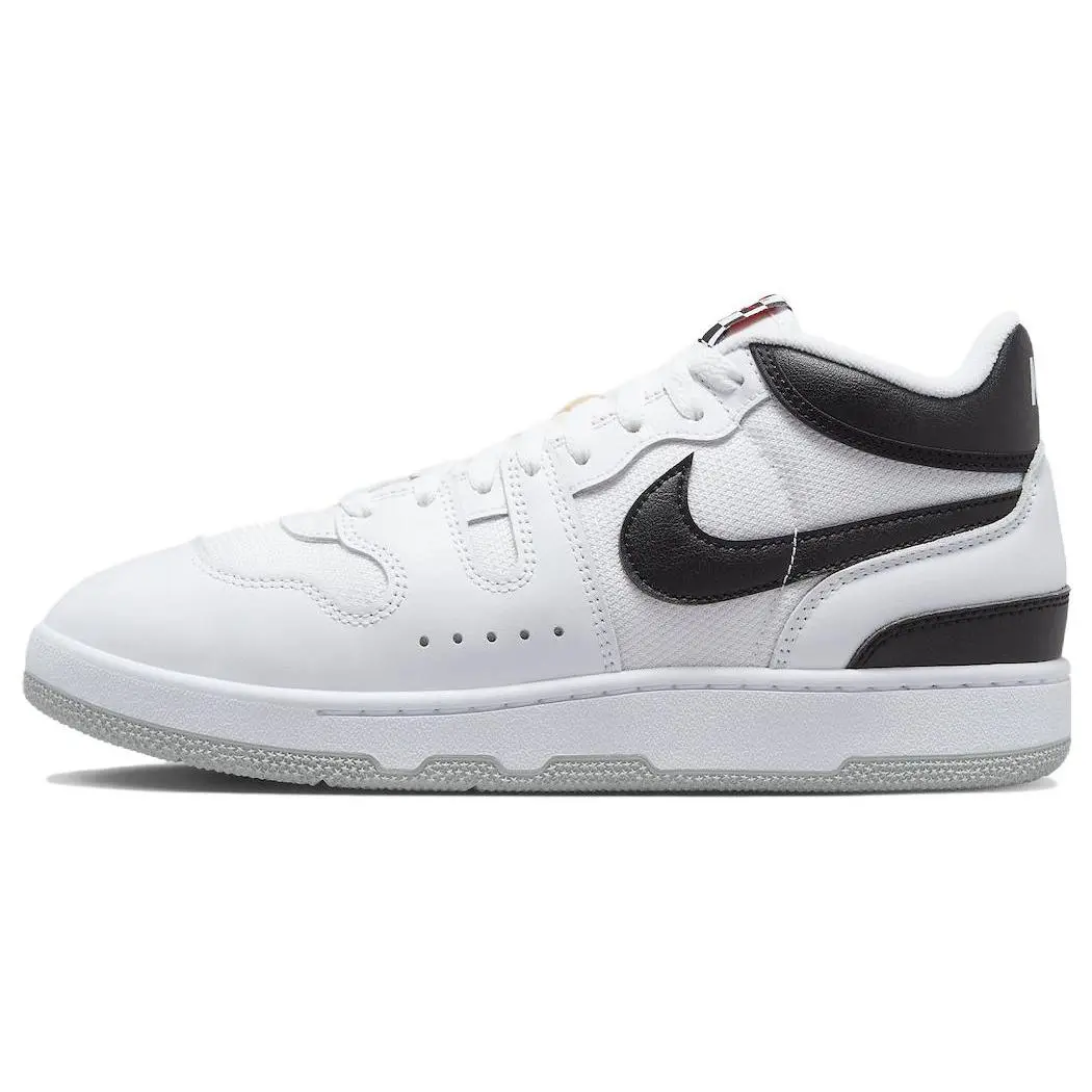 Nike Mac Attack Sq Sp White Black Breathable Low Top Skate Shoes Unisex FB8938-101