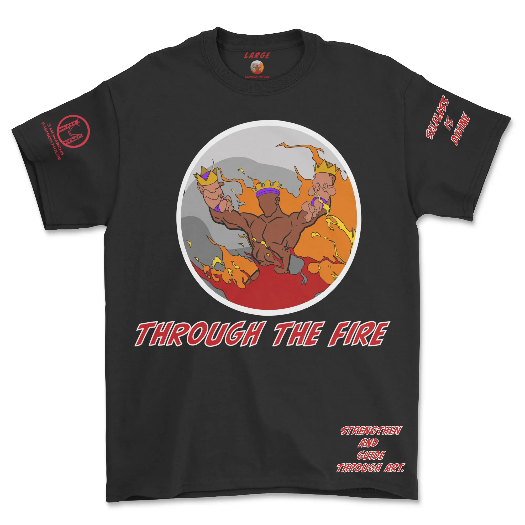 Through The Fire Logo T-shirt
