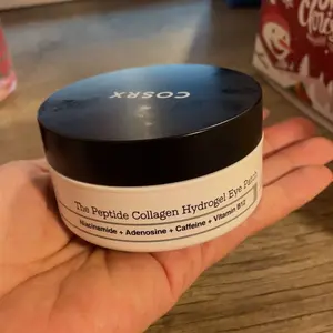 Product Review of COSRX The Peptide Collagen Hydrogel Eye Patch 60 Patches Reduce Puffiness Hydrate Under-Eye Bags in 10 Minutes from L** U**a B**e