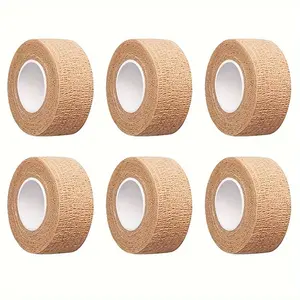 6 Rolls Sports Finger Bandage, Non-woven Self-adhesive Bandage