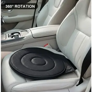 360° Rotating Car Seat Cushion, Ergonomic Design for Enhanced Comfort and Mobility, Easy Access, Pressure Relief, Ideal for Daily Commute
