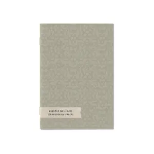 Vintage Neutrals • Scrapbooking Paper Booklet Vintage Neutrals • Scrapbooking Paper Booklet