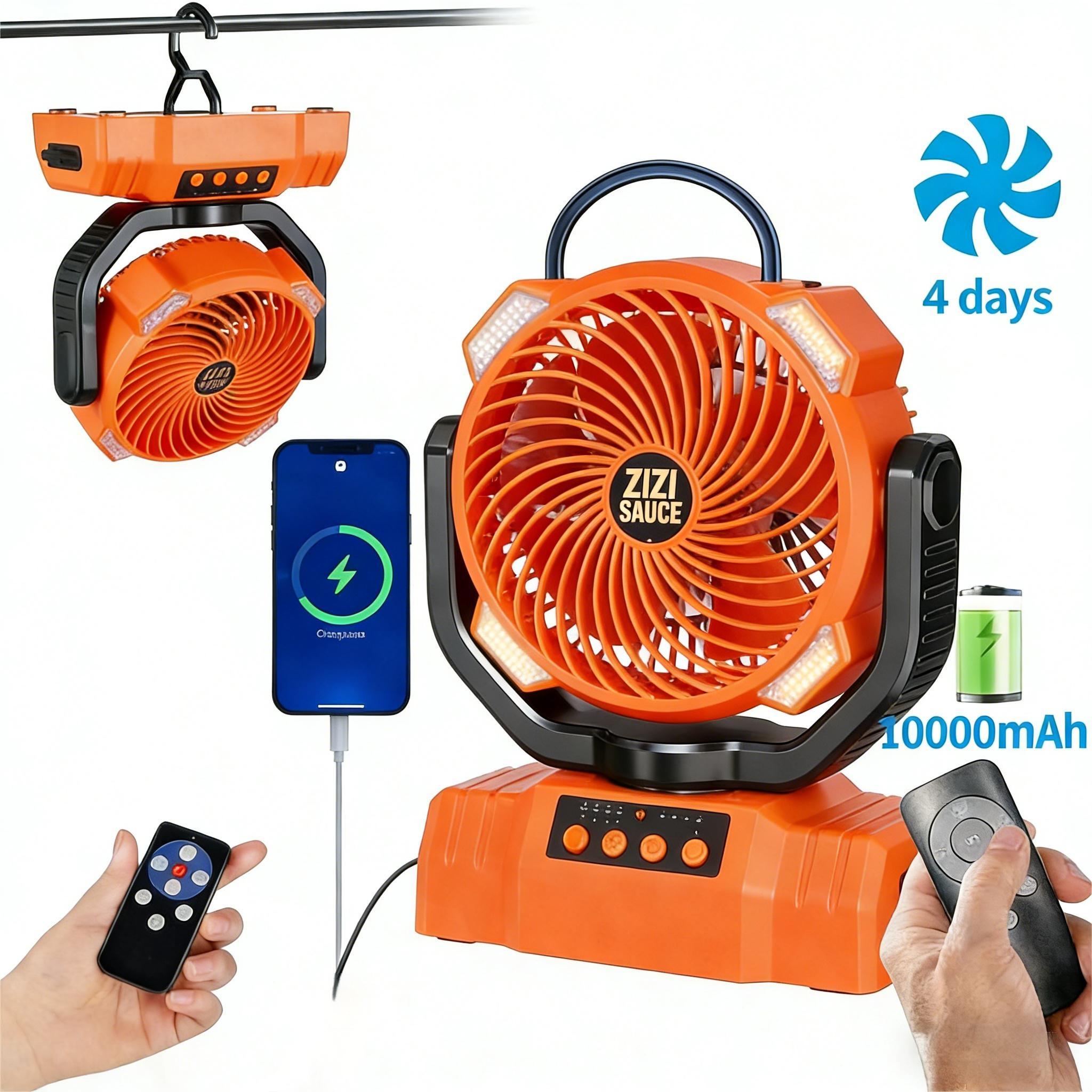 led camping fan Rechargeable Camping LED Work Light battery powered fan battery fan 8.7-Inch Camping Fan for Outdoort, 10000mAh(58Hrs) Battery Operated Fan for Camping, Auto Oscillation Timing Fans with Remote/Light ,Outdoor Rechargeable Fan with Hook led camping fan Rechargeable Camping LED Work Light battery powered fan battery fan 8.7-Inch Camping Fan for Outdoort, 10000mAh(58Hrs) Battery Operated Fan for Camping, Auto Oscillation Timing Fans with Remote/Light ,Outdoor Rechargeable Fan with Hook