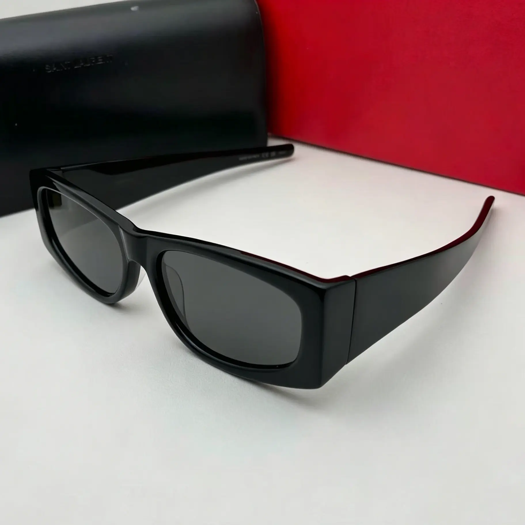 Premium Retro Rectangle Cat-Eye Sunglasses Women Men Trendy Y2k 90s UV Protection Sun Glasses Young & Fashionable Style with UV 400 Protection