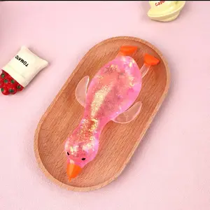 Duck Malt Stress Relief Squeeze Balls, Creative Slow Elastic Decompression Toy, Fun Relaxing Gift for Adults and Kids