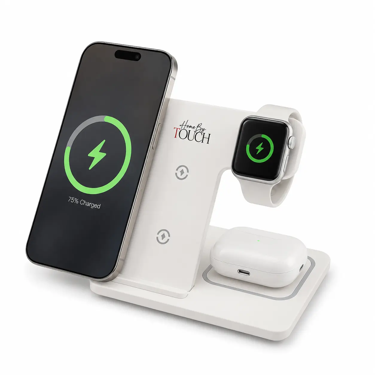 3-in-1 Foldable Magnetic Wireless Charger | Home By TOUCH