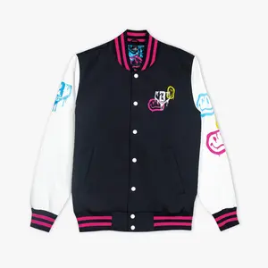 Smiley Slugger Bomber Jacket
