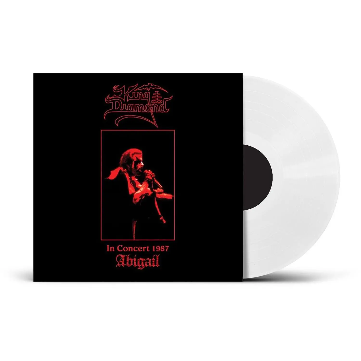 King Diamond - In Concert 1987 - Abigail - UK Exclusive White Vinyl  [VINYL RECORD - LP] Colored Vinyl, White, UK - Import