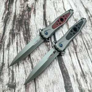 Stainless steel outdoor folding knife, sharp blade, non slip handle, EDC pocket knife, household small tool, suitable for outdoor camping, hiking, fishing, etc., the best choice for holiday gifts