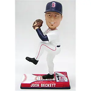 Boston Red Sox Josh Beckett Forever Collectibles On Field Bobblehead, Unique Display Item, Limited Edition, Hand Painted