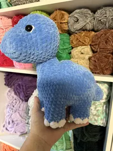 Crochet Brontosaurs Plushie