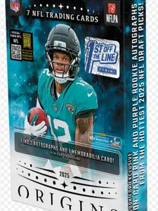 2025 Panini Origins Football Hobby Box - 1st Off The Line (FOTL)