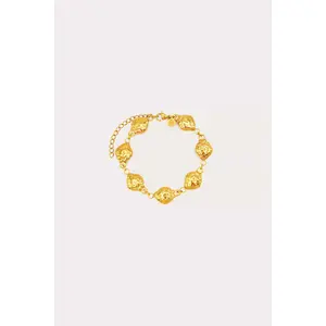 Strawberry Link Charm Bracelet