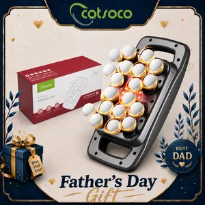 【FathersDayGift】Cotsoco 20-Head Electric Muscle Massager, Deep Tissue Percussion Massage Gun for Body Shoulders Back Legs and Foot Pain Relief, Perfect Gifts for Dad and Men