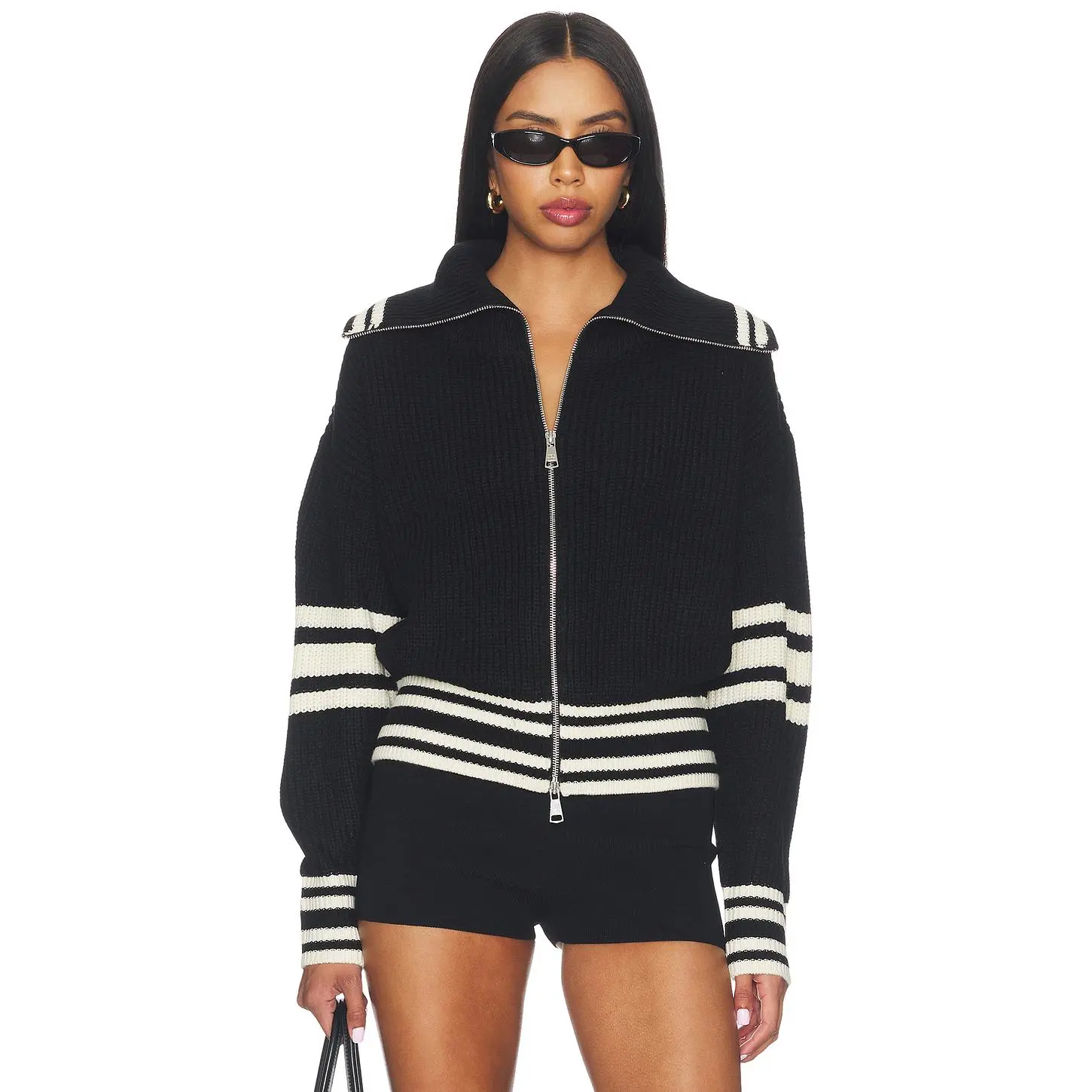 Steve Madden Dara Sweater in Black Onyx