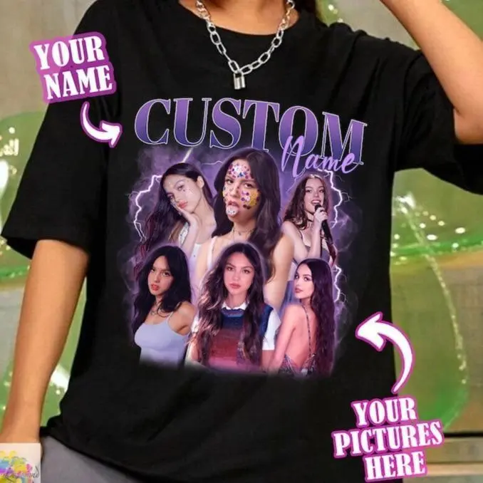 Custom 90s Vintage Graphic Bootleg Rap Tee, CUSTOM Your Bootleg Idea Here, Personalized Shirt, Custom Girlfriend shirt, Gifts for boyfriend, Casual Top