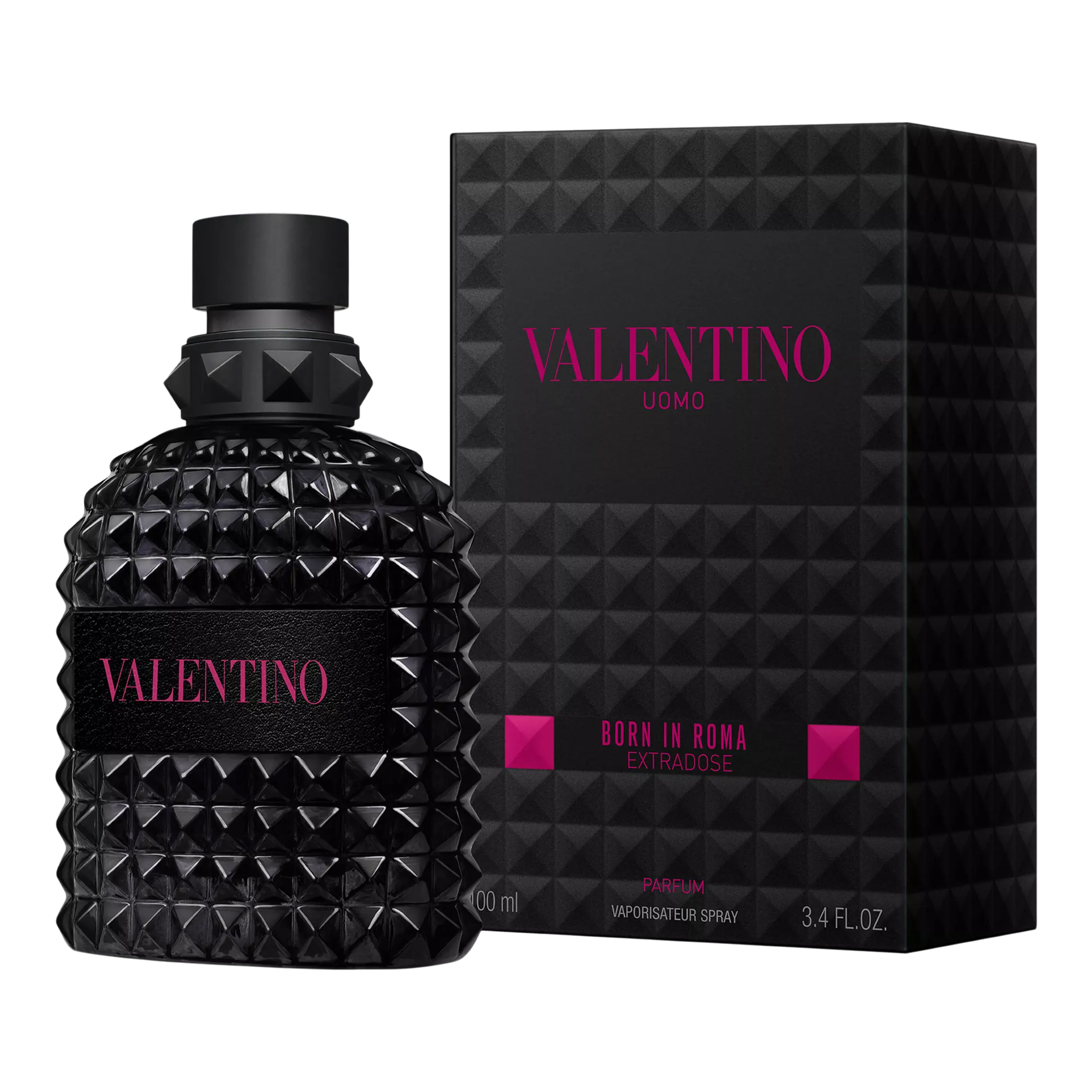 Valentino Uomo Born In Roma Extradose for Men Parfum Spray, 3.4 Ounce