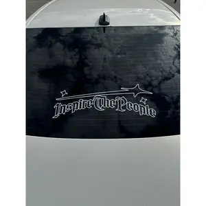 Inspire The People Car Banner Sticker
