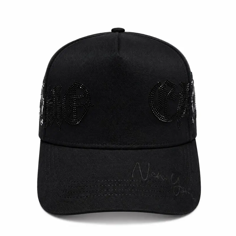 Unisex Acrylic Crystal-Embellished Fashion Hat