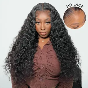 [New In] HD Lace Wig Wiggins Hair Curly 13*6 Lace Front Wigs Deep Parting Space Lace Frontal Wigs Human Hair Pre-Plucked Hairline