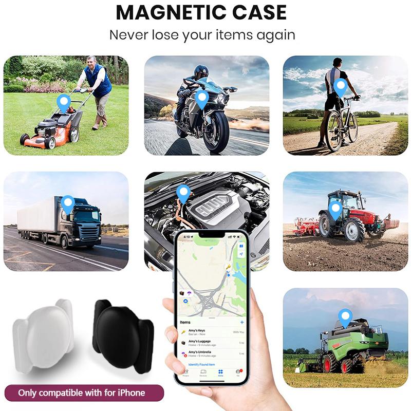 Mini Magnetic GPS Car Tracker Strong   Vehicle Tracking Anti-loss Positioning Device  Locator work with IOS Find My APP