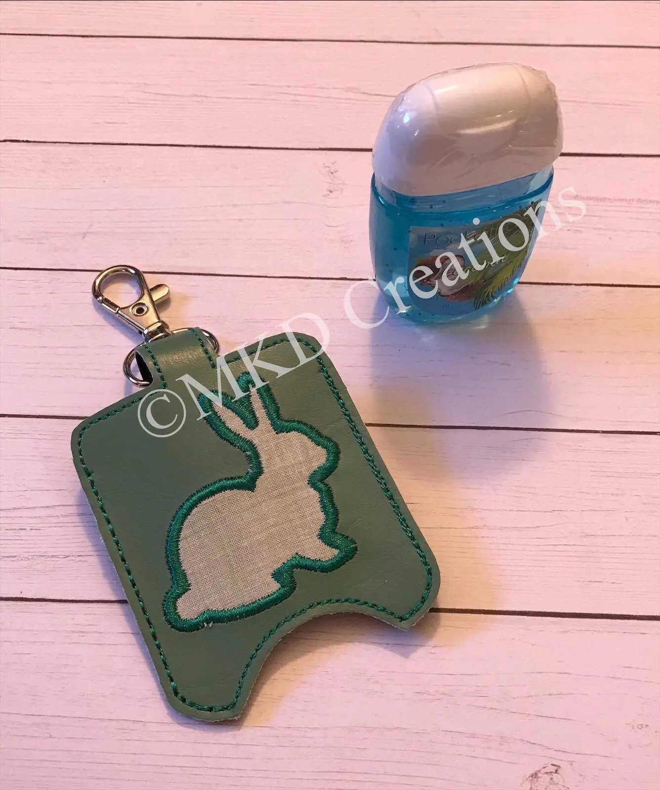 Bunny Key chain hand sanitizer   key chain hand sanitizer  Easter