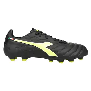 diadora Mens Brasil Elite2 Tech Made In Italy Lpx Firm Ground Soccer Cleats Cleated, Firm Ground - Black